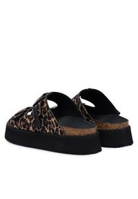 D.Franklin Klapki DFSH414003 Brązowy. Kolor: brązowy. Materiał: materiał #3