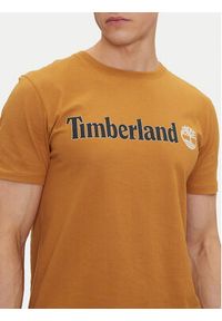 Timberland T-Shirt TB0A5UPQ Beżowy Regular Fit. Kolor: beżowy. Materiał: bawełna #2