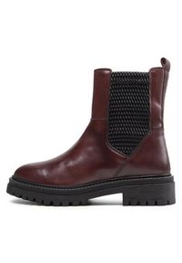 Geox Botki D Iridea D D26HRD 0436W C0044 Bordowy. Kolor: czerwony. Materiał: skóra #6