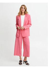 Fransa Marynarka 20611135 Różowy Loose Fit. Kolor: różowy. Materiał: syntetyk #3
