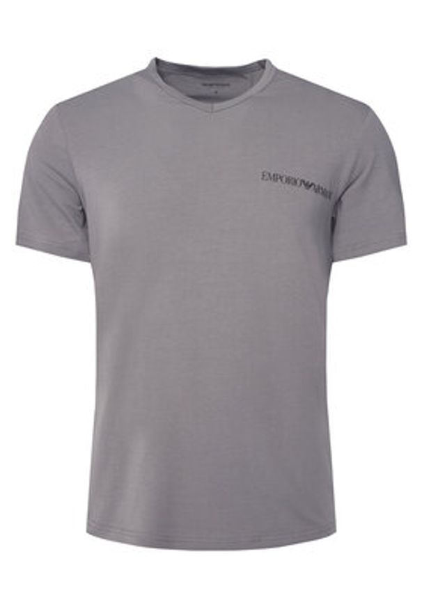 Emporio Armani Underwear Komplet 2 t-shirtów EM000392 AF10779 M8014 Kolorowy Regular Fit. Materiał: bawełna. Wzór: kolorowy