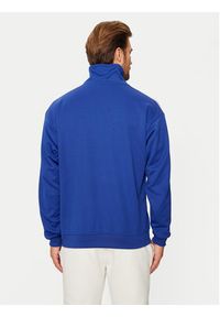 Adidas - adidas Bluza adicolor Funnel IX5216 Niebieski Regular Fit. Kolor: niebieski. Materiał: bawełna #3