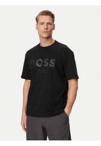 BOSS T-Shirt Ts Member Logo 50559854 Czarny Relaxed Fit. Kolor: czarny. Materiał: bawełna #1