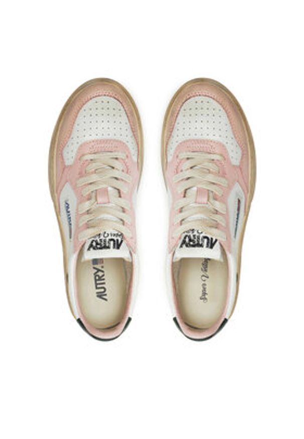 AUTRY Sneakersy AVLW SV37 Biały. Kolor: biały. Materiał: skóra