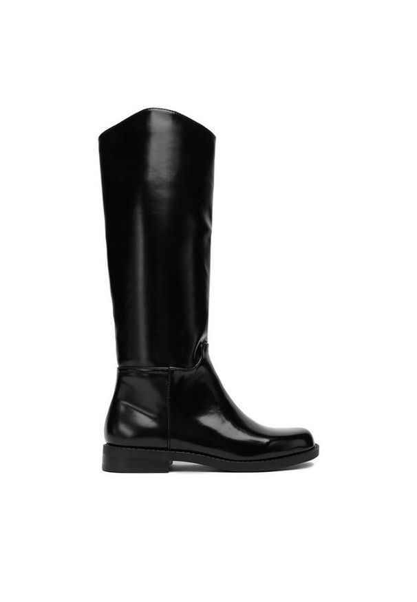 DeeZee Kozaki W4LD191801 Czarny. Kolor: czarny. Materiał: syntetyk, materiał