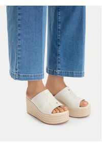 Badura Espadryle EO-AMINA-LT0228-26-801 Biały. Kolor: biały. Materiał: skóra #5