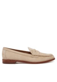 Lauren Ralph Lauren - LAUREN RALPH LAUREN Mokasyny Wynnie 802970584001 Beżowy. Kolor: beżowy. Materiał: zamsz, skóra