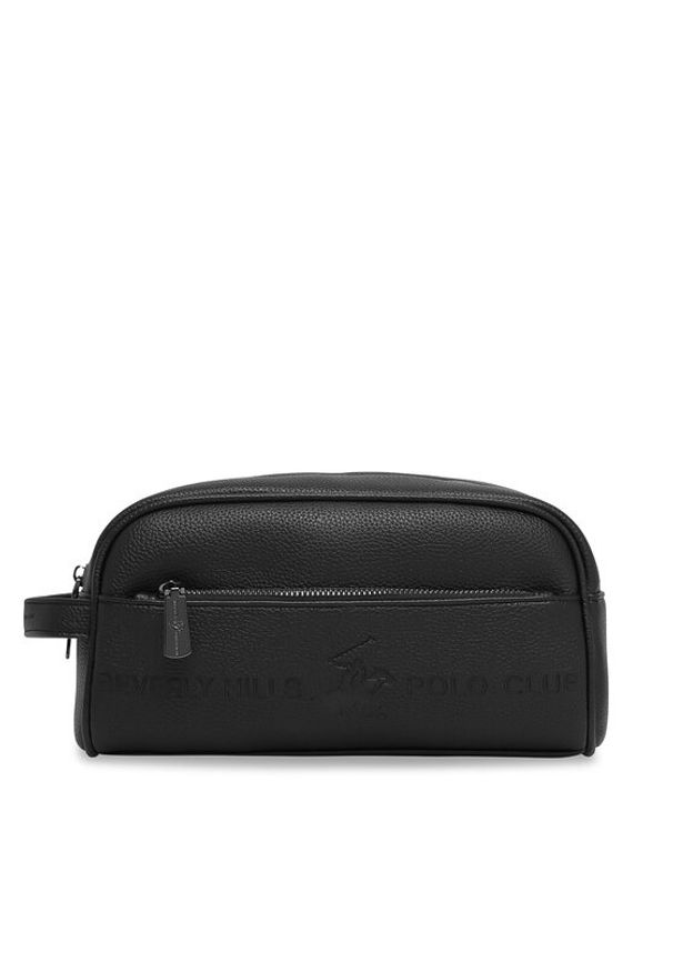 Beverly Hills Polo Club Kosmetyczka KON-008-SS24 Czarny. Kolor: czarny. Materiał: poliester, materiał
