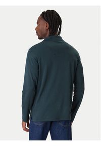 Calvin Klein Polo LV040EM909 Zielony Regular Fit. Typ kołnierza: polo. Kolor: zielony. Materiał: bawełna #3