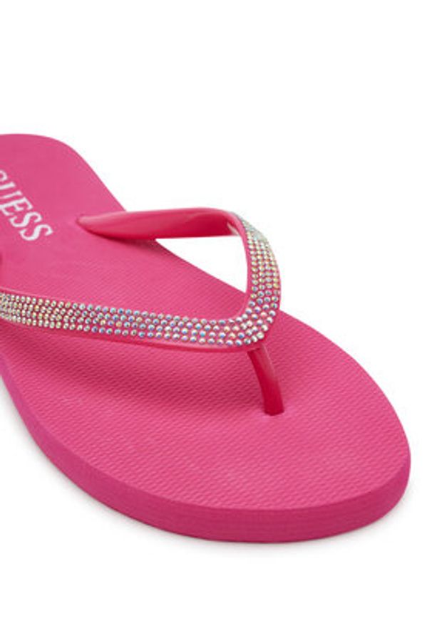 Guess Japonki E5GZ05BB00F Różowy. Kolor: różowy. Materiał: syntetyk