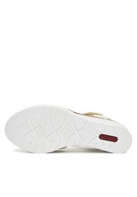 Rieker Sandały V38G9-80 Biały. Kolor: biały. Materiał: syntetyk #7