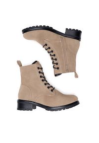Clara Barson Trzewiki WS2971-33 Beżowy. Kolor: beżowy. Materiał: materiał #5