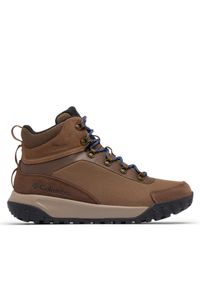 columbia - Columbia Trzewiki Burnsider™ Waterproof 2128821 Brązowy. Kolor: brązowy. Materiał: skóra