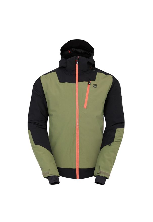 DARE 2B - Męska Kurtka Narciarska Halfpipe II. Kolor: zielony, czarny, wielokolorowy. Sezon: zima. Sport: narciarstwo