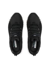 skechers - Skechers Sneakersy Road Sector 237219/BBK Czarny. Kolor: czarny. Materiał: nubuk, skóra #2