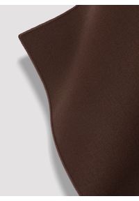 Pako Lorente - PAKO LORENTE – Brązowa poszetka męska. Kolor: brązowy. Materiał: wiskoza, elastan, poliester. Wzór: gładki #3