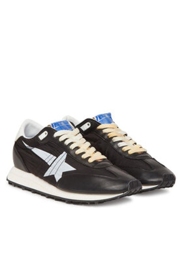 GOLDEN GOOSE Sneakersy Running Marathon M77 GWF00683.F005459.90167 Czarny. Kolor: czarny. Materiał: skóra. Sport: bieganie