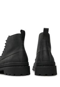 BOSS - Boss Trapery Nebular 50529219 Czarny. Kolor: czarny. Materiał: nubuk, skóra #7