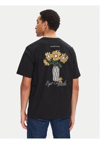 Jack & Jones - Jack&Jones T-Shirt Islington 12273015 Czarny Loose Fit. Kolor: czarny. Materiał: bawełna #4