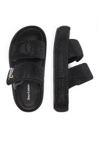 Juicy Couture Klapki WSS21515-02 Czarny. Kolor: czarny. Materiał: materiał #6