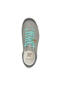 Buty do chodzenia damskie Aku Bellamont Iii Suede Low Gtx. Zapięcie: sznurówki. Kolor: szary. Materiał: zamsz. Szerokość cholewki: normalna. Sport: turystyka piesza