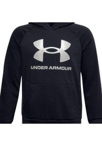 Bluza sportowa dla dzieci Under Armour Rival Fleece Hoodie z kapturem. Typ kołnierza: kaptur. Kolor: czarny