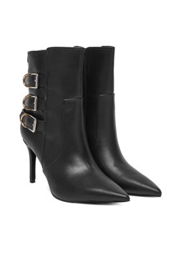 Guess Kozaki FLFRCY ELE10 Czarny. Kolor: czarny. Materiał: skóra