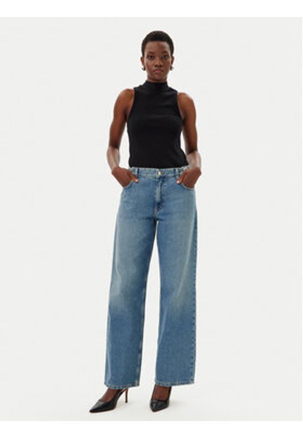 Liu Jo Jeansy UA5149 D4666 Niebieski Regular Fit. Kolor: niebieski