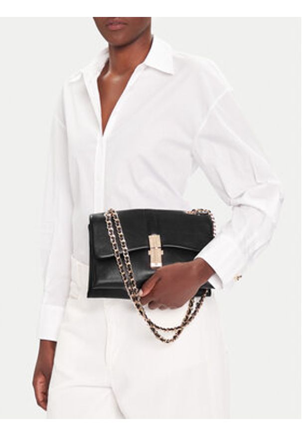 Aldo Torebka Alicie 13989661 Czarny. Kolor: czarny. Materiał: skórzane