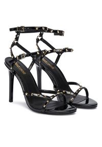 Just Cavalli Sandały 79RA3S20 ZSD52 Czarny. Kolor: czarny. Materiał: skóra #3