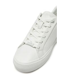 Calvin Klein Sneakersy Vulc Lace Up Texture Fox - Lth HW0HW02439 Biały. Kolor: biały. Materiał: skóra #5