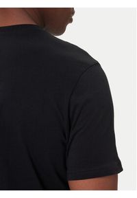 Kappa T-Shirt Authentic 361N6QW Czarny Regular Fit. Kolor: czarny. Materiał: bawełna #4