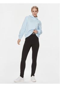 Calvin Klein Jeans Legginsy J20J222601 Czarny Slim Fit. Kolor: czarny. Materiał: syntetyk, wiskoza #4