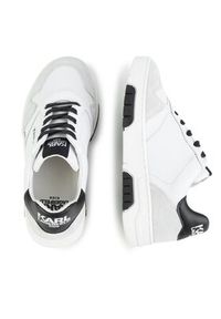 Karl Lagerfeld Kids Sneakersy Z29071 S Biały. Kolor: biały