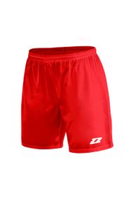 ZINA - Spodenki piłkarskie dla dorosłych Zina Iluvio Senior meczowe. Kolor: czerwony. Sport: piłka nożna #1