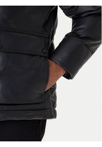 BOSS - Boss Kurtka skórzana Jolam 50522219 Czarny Relaxed Fit. Kolor: czarny. Materiał: skóra #7