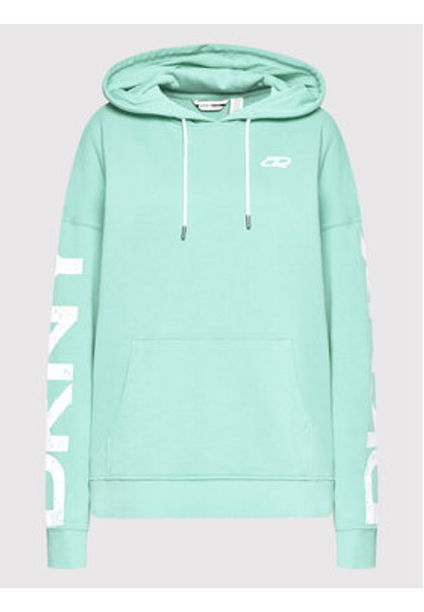 DKNY Sport Bluza DP1T8461 Zielony Relaxed Fit. Kolor: zielony. Materiał: bawełna, syntetyk. Styl: sportowy