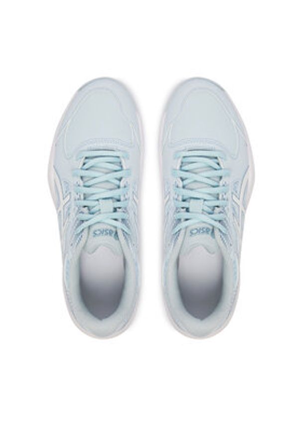 Asics Buty do tenisa Court Slide 4 1042A283 Niebieski. Kolor: niebieski. Materiał: skóra. Sport: tenis