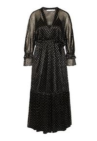 IRO Sukienka codzienna Mawson AN083 Czarny Regular Fit. Okazja: na co dzień. Kolor: czarny. Materiał: syntetyk. Typ sukienki: proste. Styl: casual
