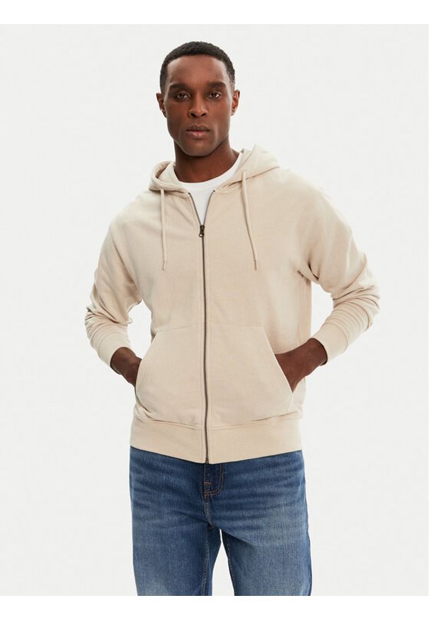 Jack & Jones Bluza Charge 12265114 Beżowy Loose Fit. Kolor: beżowy. Materiał: bawełna