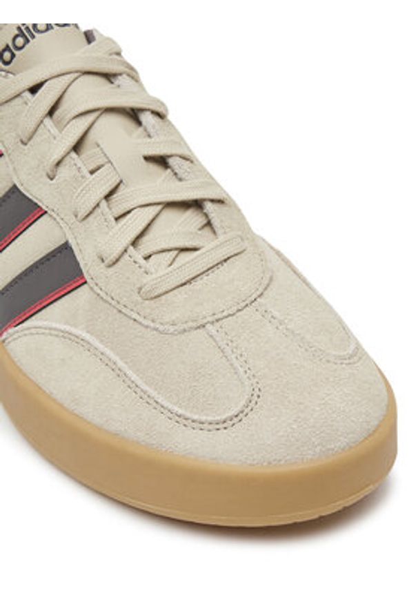 Adidas - adidas Sneakersy Barreda JP7100 Beżowy. Kolor: beżowy. Materiał: zamsz, skóra