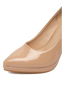 DeeZee Szpilki CEO-CD240154-1 Beżowy. Kolor: beżowy. Materiał: materiał. Obcas: na szpilce #5
