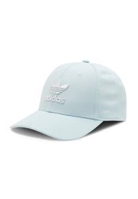 Adidas - Czapka z daszkiem adidas. Kolor: niebieski #1