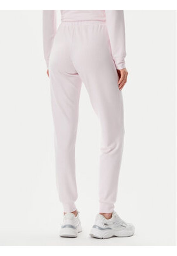 Guess Spodnie materiałowe O5GB05 KCQP2 Różowy Regular Fit. Kolor: różowy. Materiał: syntetyk