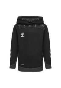 Bluza dziecięca z kapturem Hummel hmlLEAD poly. Typ kołnierza: kaptur. Kolor: czarny. Sport: joga i pilates #1