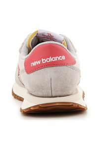 Buty Sportowe New Balance W GS237PK szare. Okazja: na co dzień. Kolor: szary. Materiał: materiał, zamsz, guma. Szerokość cholewki: normalna #3