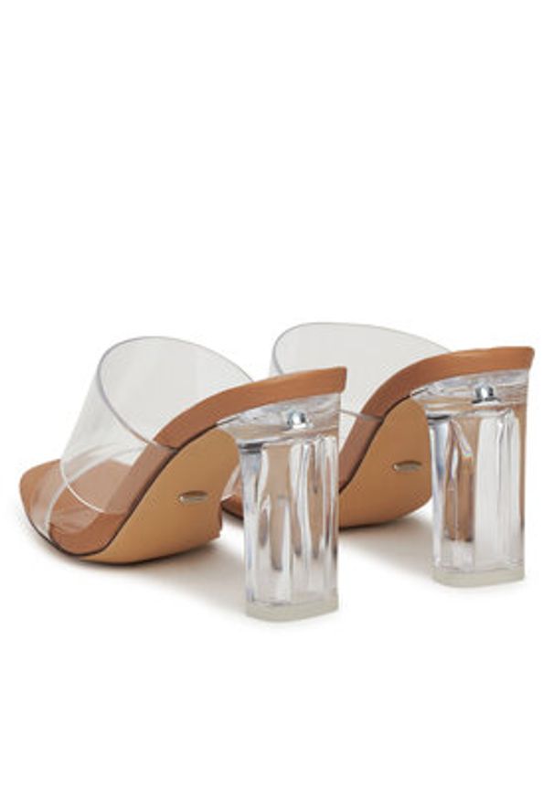 DeeZee Klapki LS5216-01 Przezroczysty. Materiał: syntetyk, materiał