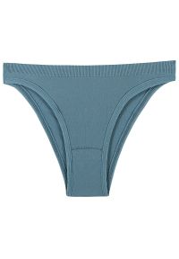 Intica - Tanga z cienkimi paskami niewidoczne pod odzieżą Devinne. Kolor: niebieski. Materiał: tkanina, materiał