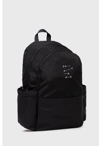 outhorn - Outhorn plecak damski kolor czarny duży z nadrukiem. Kolor: czarny. Wzór: nadruk #3