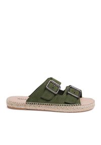 Espadryle QUAZI. Kolor: zielony